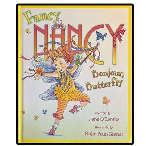BUNDLE & SAVE🎉 Fancy Nancy Bonjour, Butterfly Picture Hardcover Book